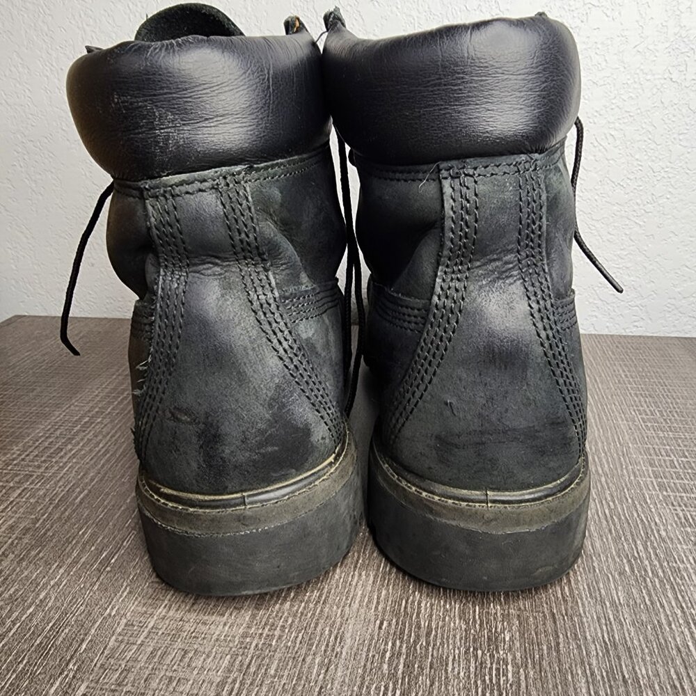 Timberland 6" Premium Waterproof 400g Prima Loft insulation Leather Men 8M Black - Picture 2 of 16
